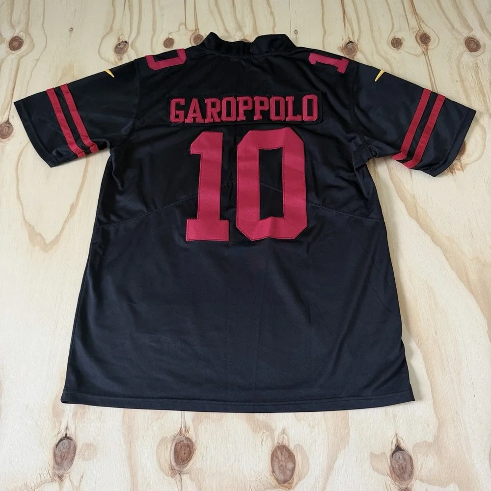 San Francisco 49ers Jersey Mens Large NFL Football Nike Dri Fit Garoppolo
